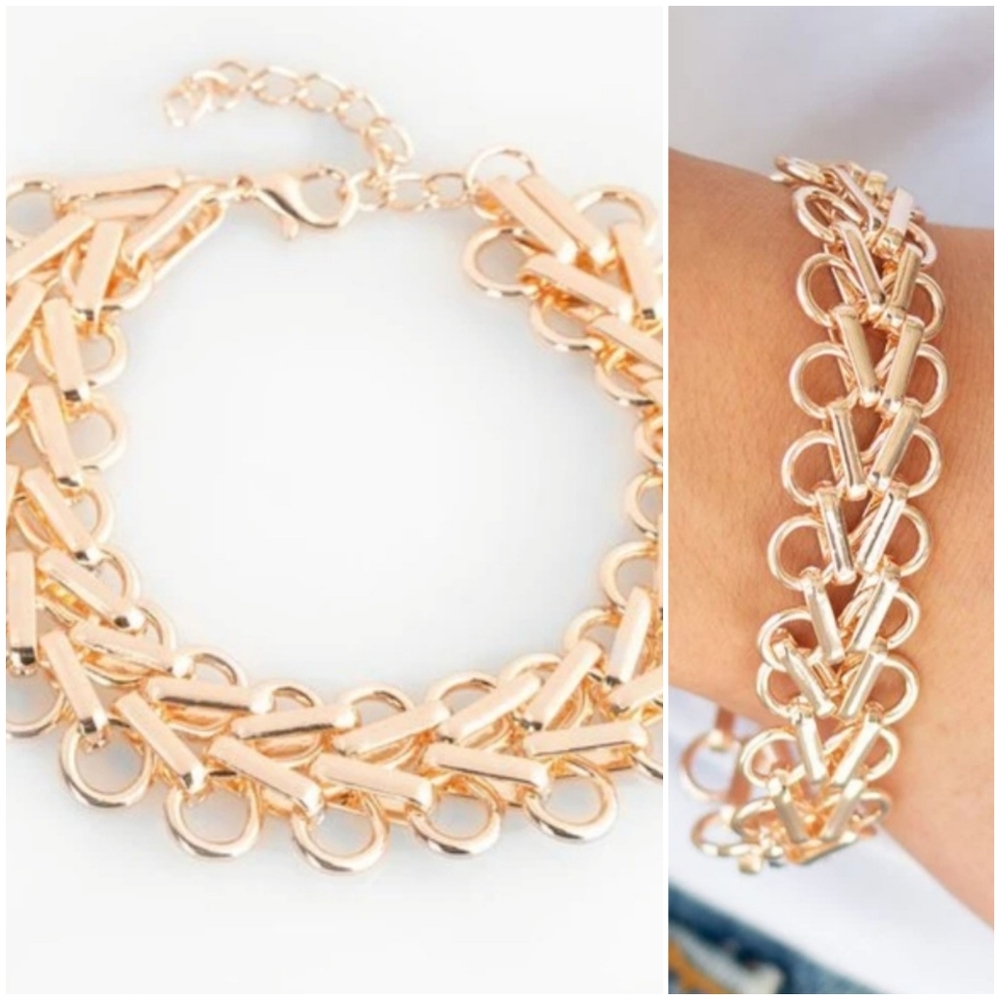 ATLANTA ATTITUDE GOLD BRACELET